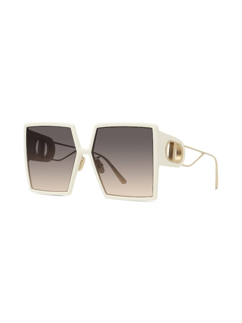 New DIOR Women's Sunglasses Injected Frame 30MONTAIGNE CD40030U 25F 58 SU White